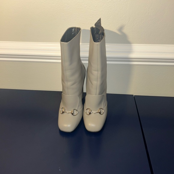 Gucci Storm Horsebite Mid-Calf Boot - Picture 1 of 9